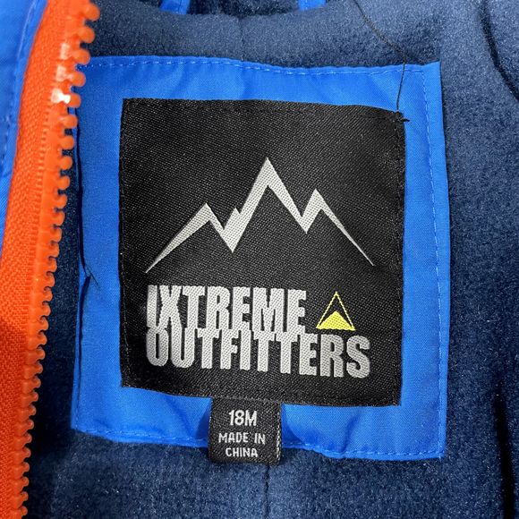 Kids Blue Snowsuit - Picture 6 of 11